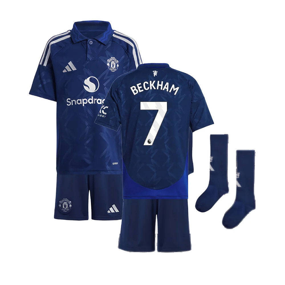 2024-2025 Man Utd Away Mini Kit (Beckham 7)_0