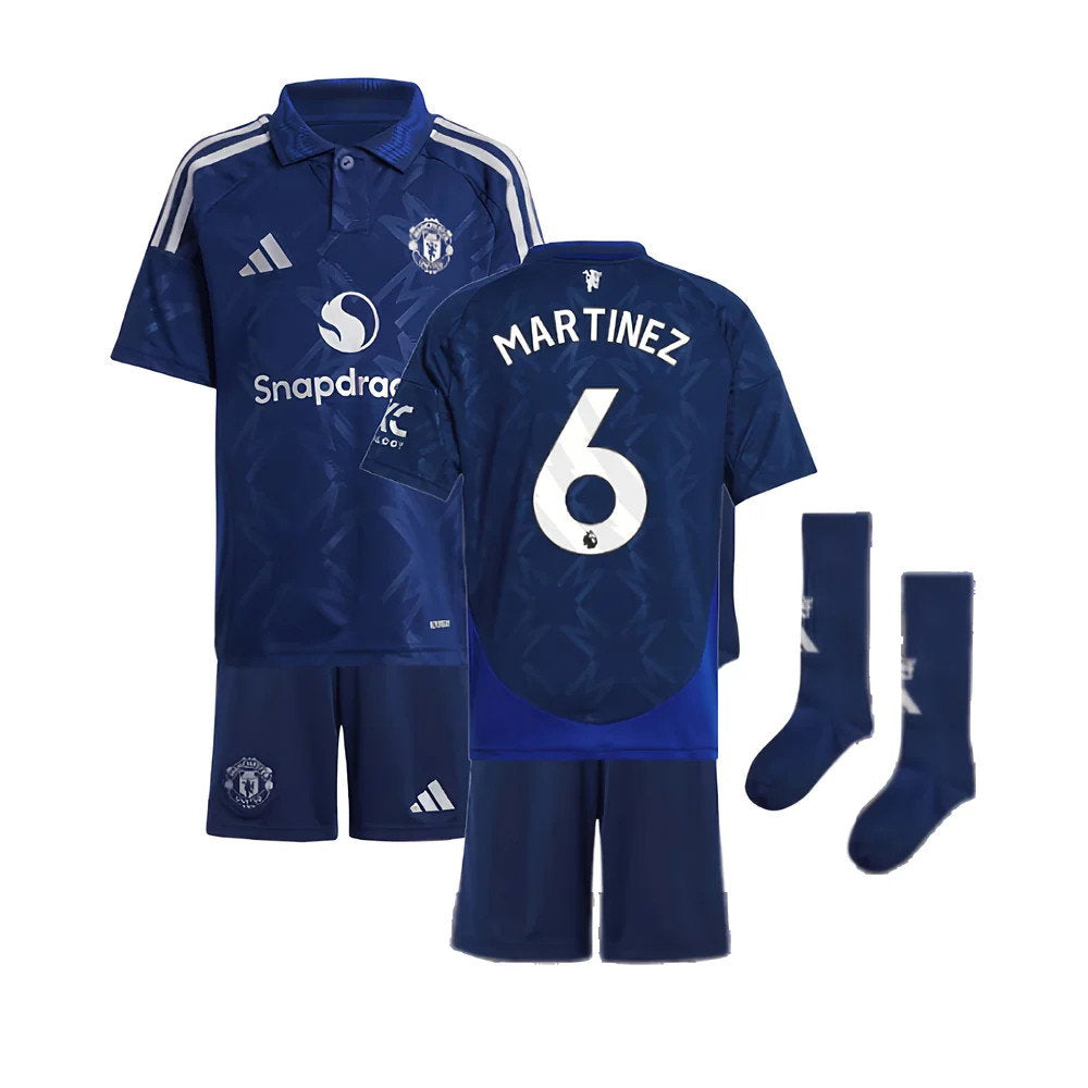 2024-2025 Man Utd Away Mini Kit (Martinez 6)_0