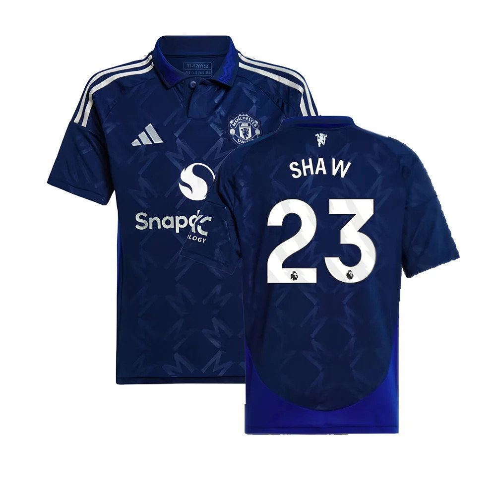 2024-2025 Man Utd Away Shirt (Kids) (Shaw 23)_0