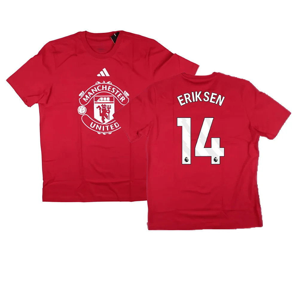2024-2025 Man Utd DNA Graphic Tee (Red) (Eriksen 14)_0