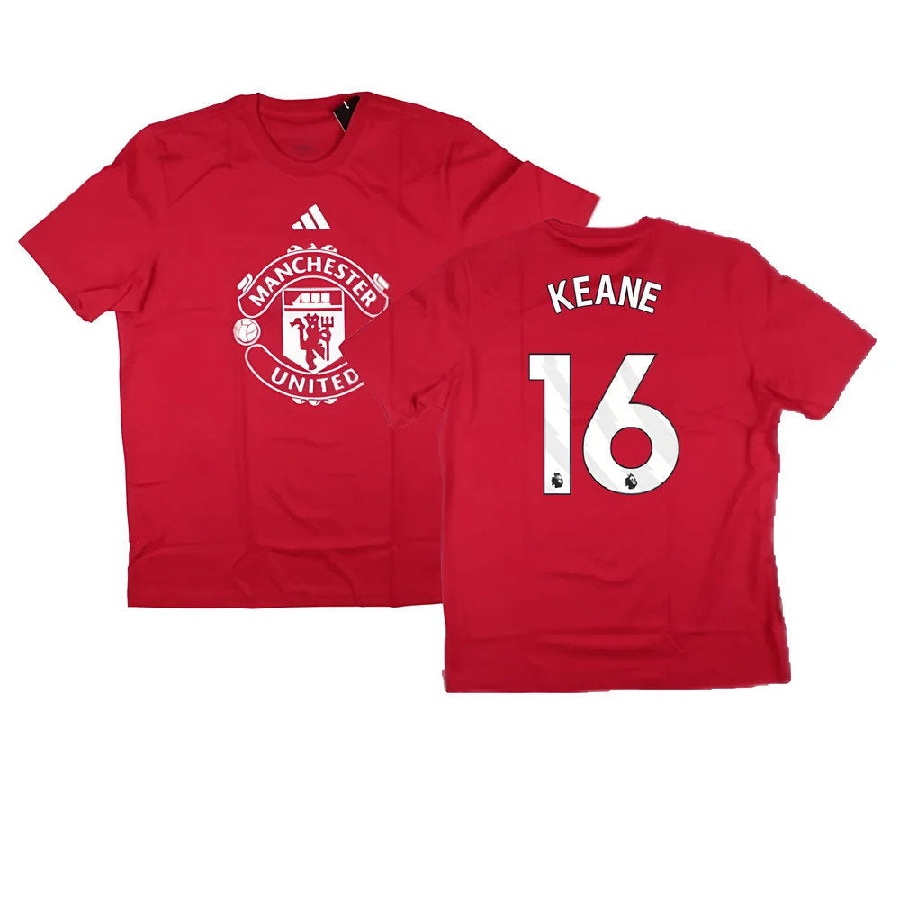 2024-2025 Man Utd DNA Graphic Tee (Red) (Keane 16)_0