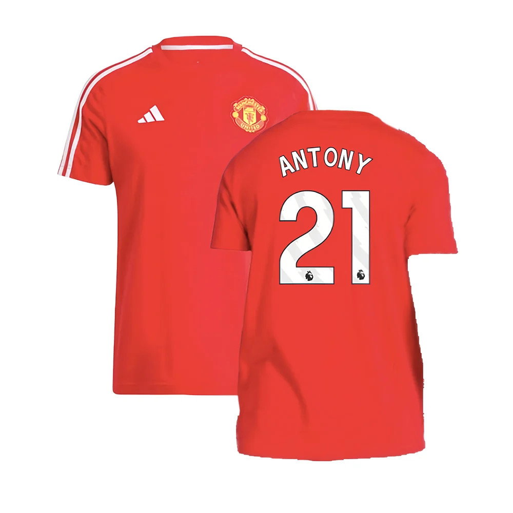 2024-2025 Man Utd DNA Tee (Red) (Antony 21)_0