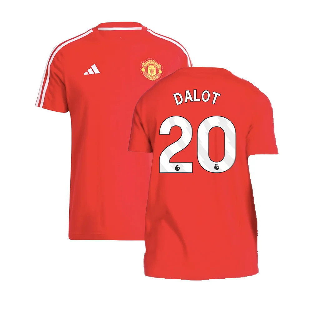 2024-2025 Man Utd DNA Tee (Red) (Dalot 20)_0