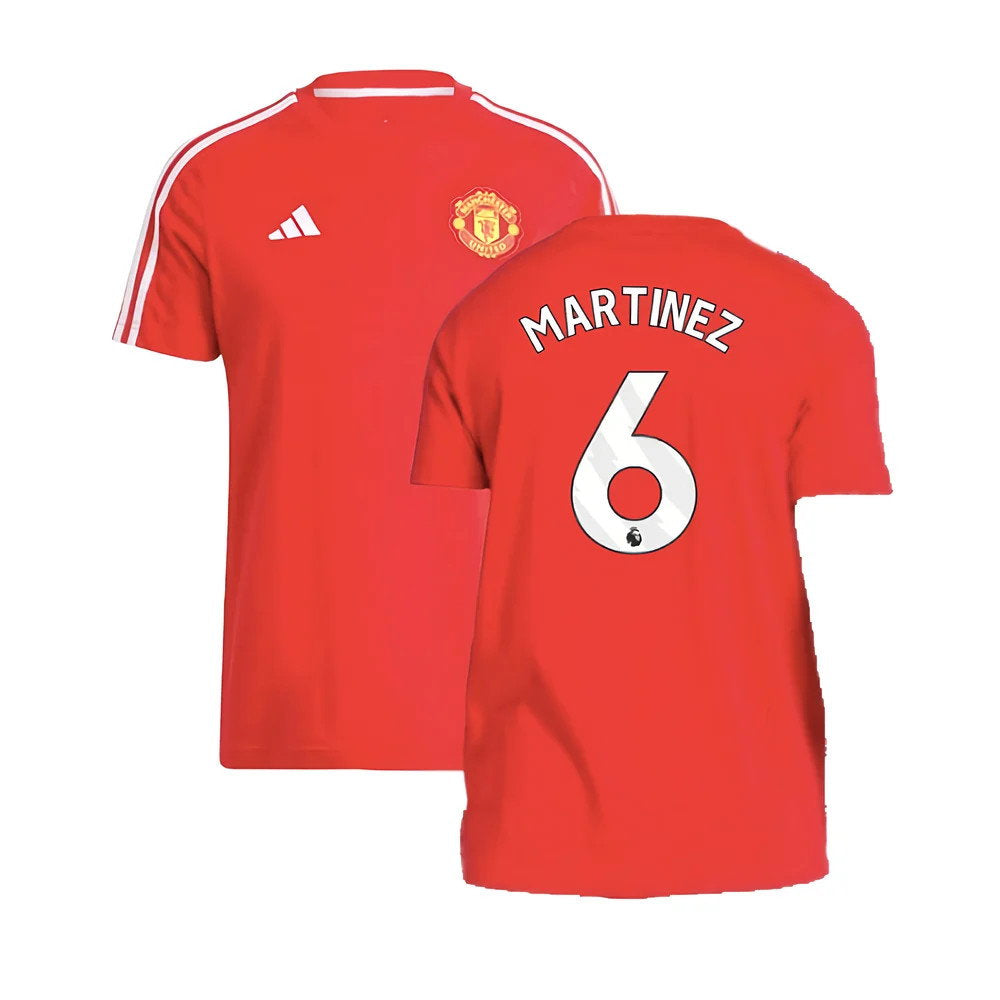 2024-2025 Man Utd DNA Tee (Red) (Martinez 6)_0