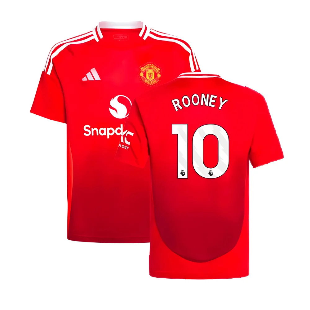 2024-2025 Man Utd Home Shirt (Kids) (Rooney 10)_0