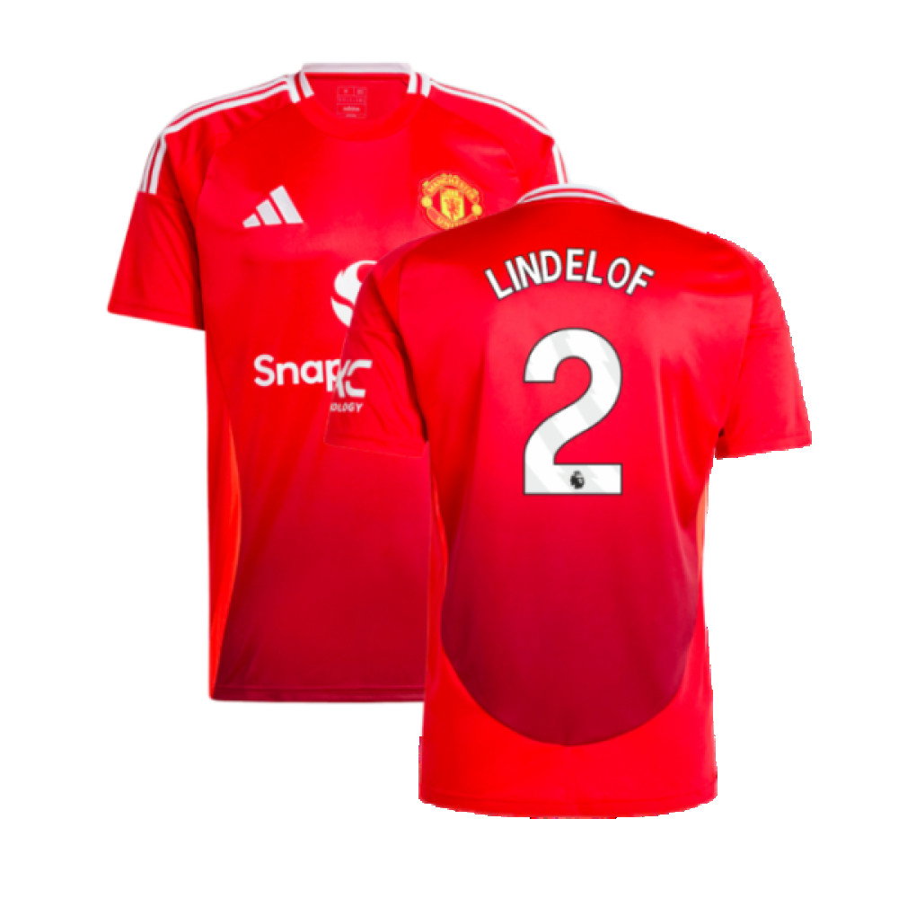 2024-2025 Man Utd Home Shirt (Lindelof 2)_0