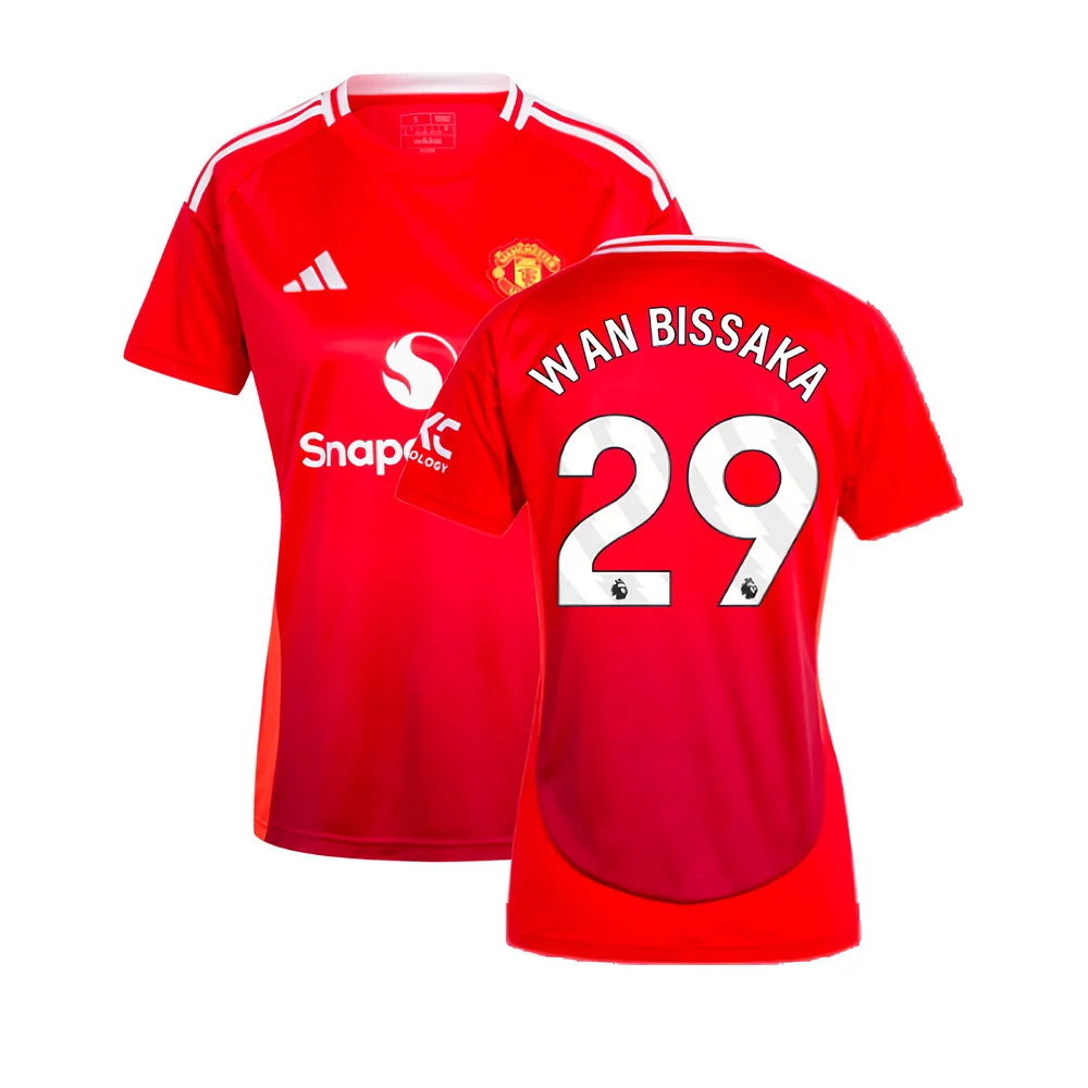2024-2025 Man Utd Home Shirt (Womens) (Wan Bissaka 29)_0