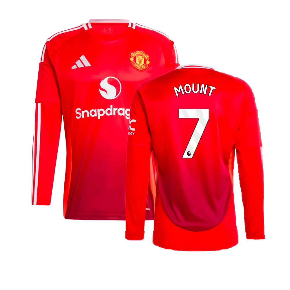 2024-2025 Man Utd Long Sleeve Home Shirt (Mount 7)_0