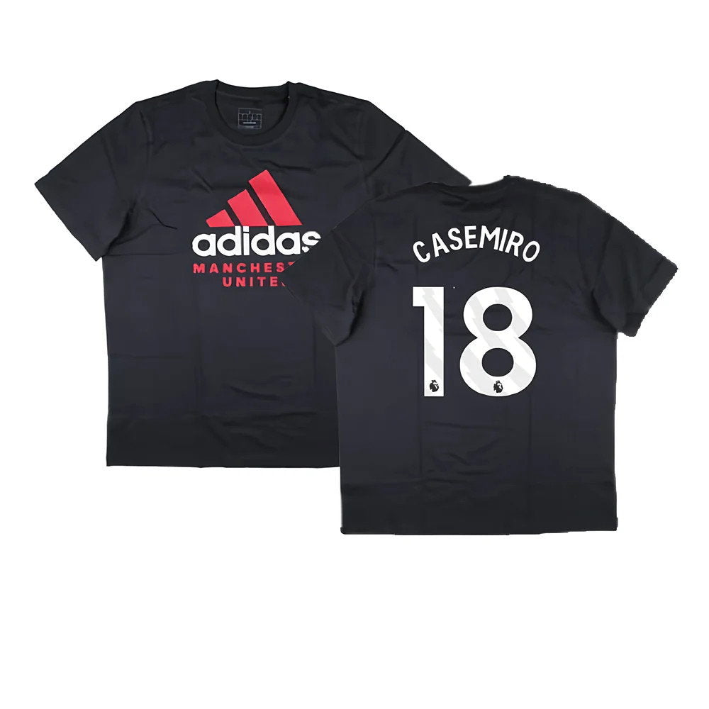 2024-2025 Man Utd Seasonal Graphic Tee (Night Grey) (Casemiro 18)_0