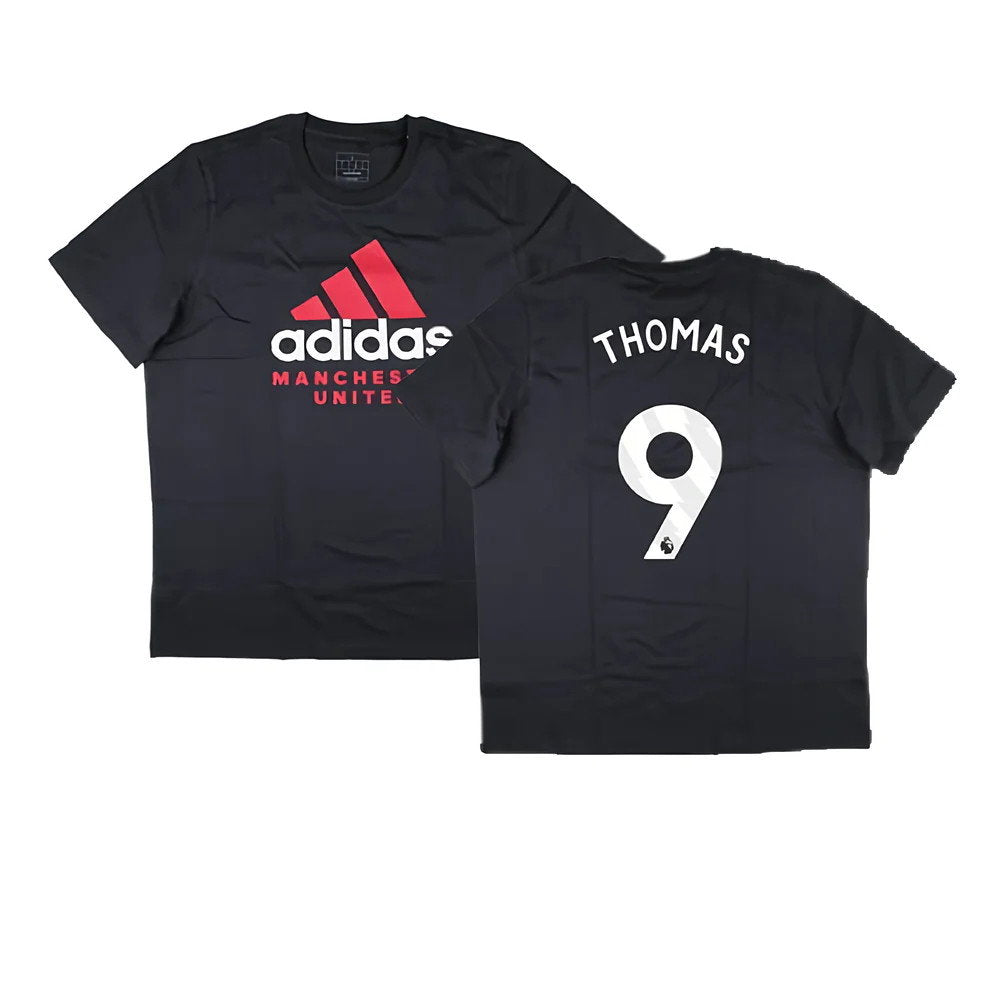 2024-2025 Man Utd Seasonal Graphic Tee (Night Grey) (Thomas 9)_0