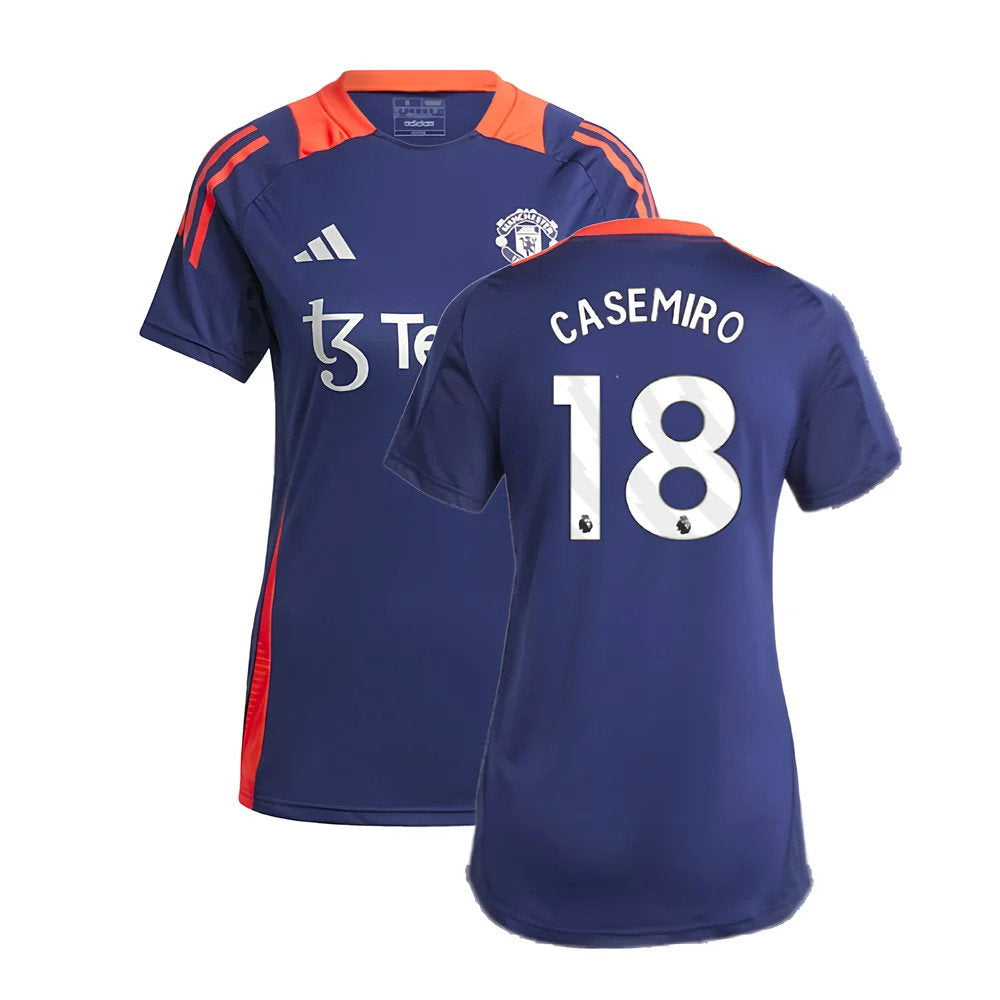 2024-2025 Man Utd Training Jersey (Night Indigo) - Womens (Casemiro 18)_0