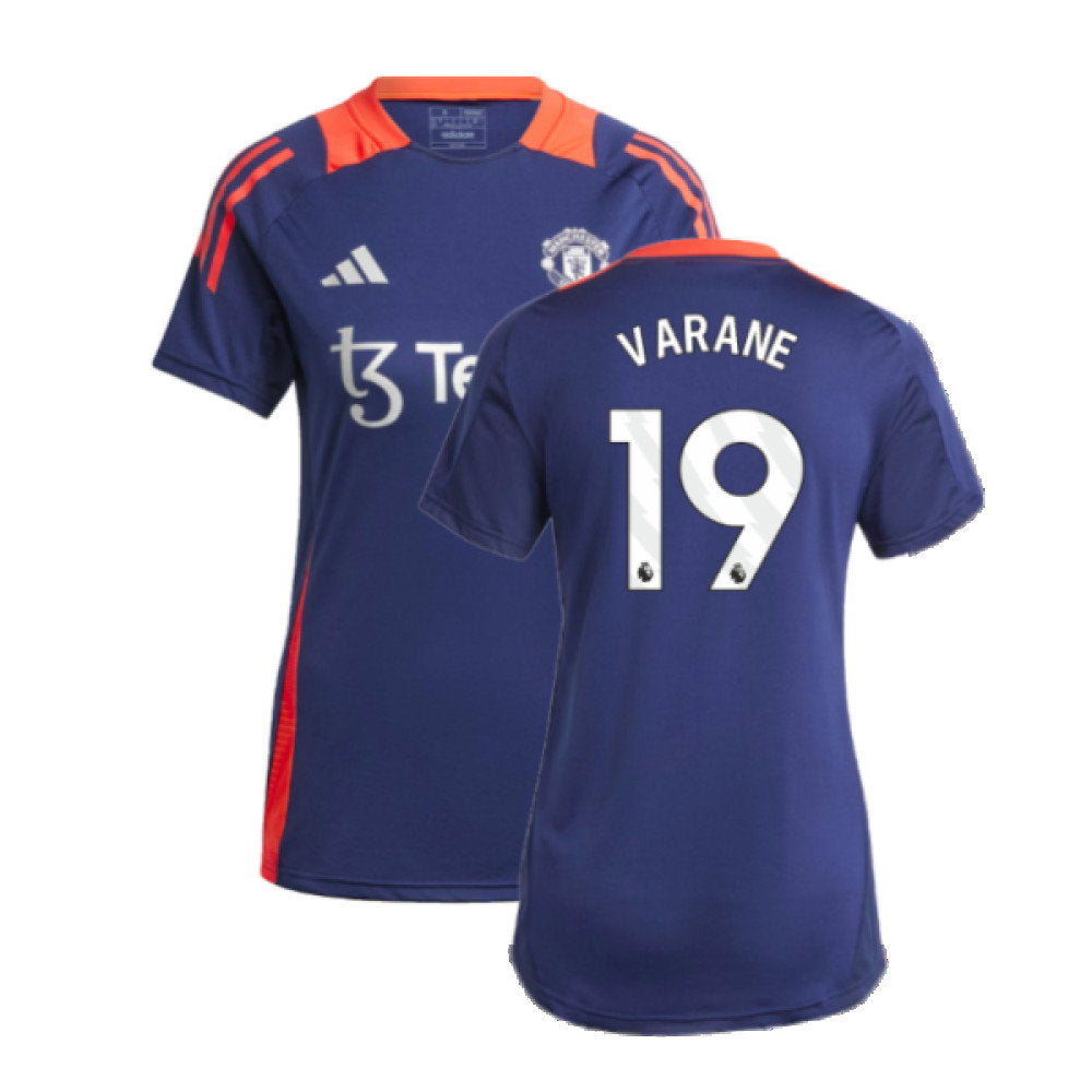 2024-2025 Man Utd Training Jersey (Night Indigo) - Womens (Varane 19)_0