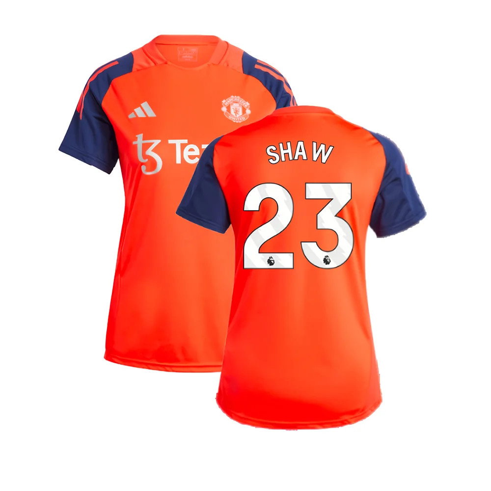 2024-2025 Man Utd Training Jersey (Red) - Womens (Shaw 23)_0