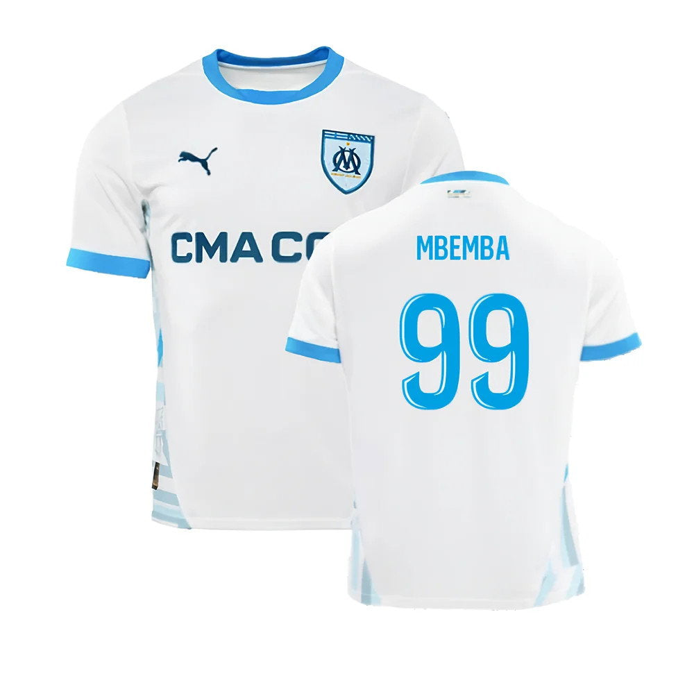 2024-2025 Marseille Home Shirt (Mbemba 99)_0