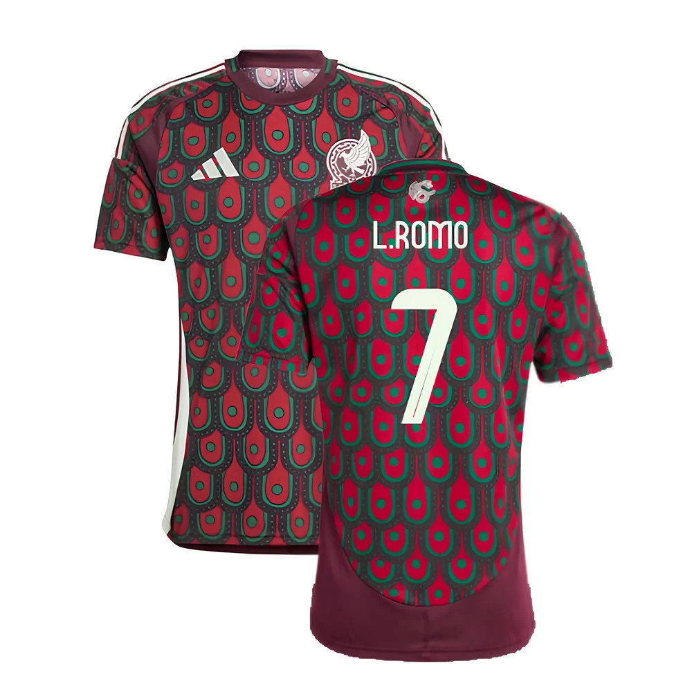 2024-2025 Mexico Home Shirt (L.ROMO 7)_0