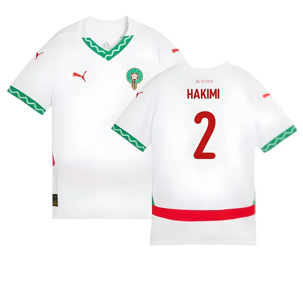 2024-2025 Morocco Away Shirt (Kids) (Hakimi 2)_0