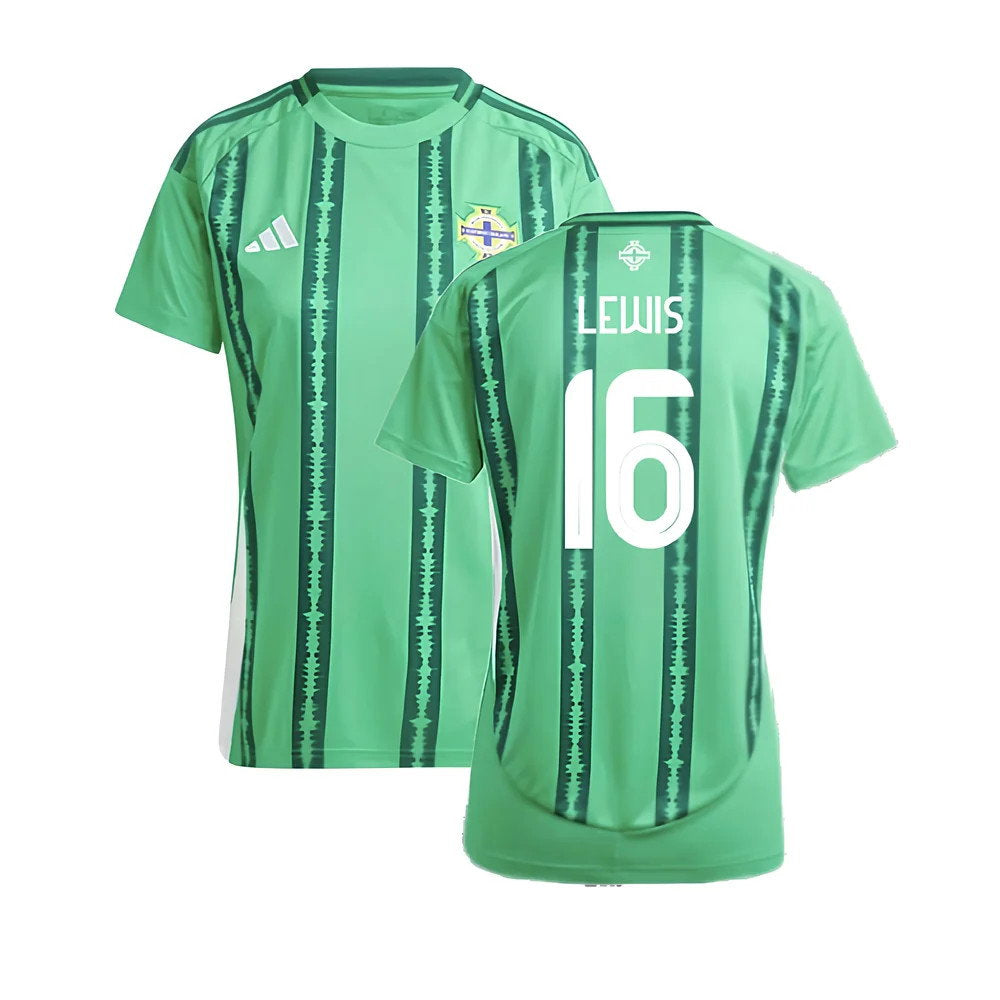 2024-2025 Northern Ireland Home Shirt - Womens (Lewis 16)_0