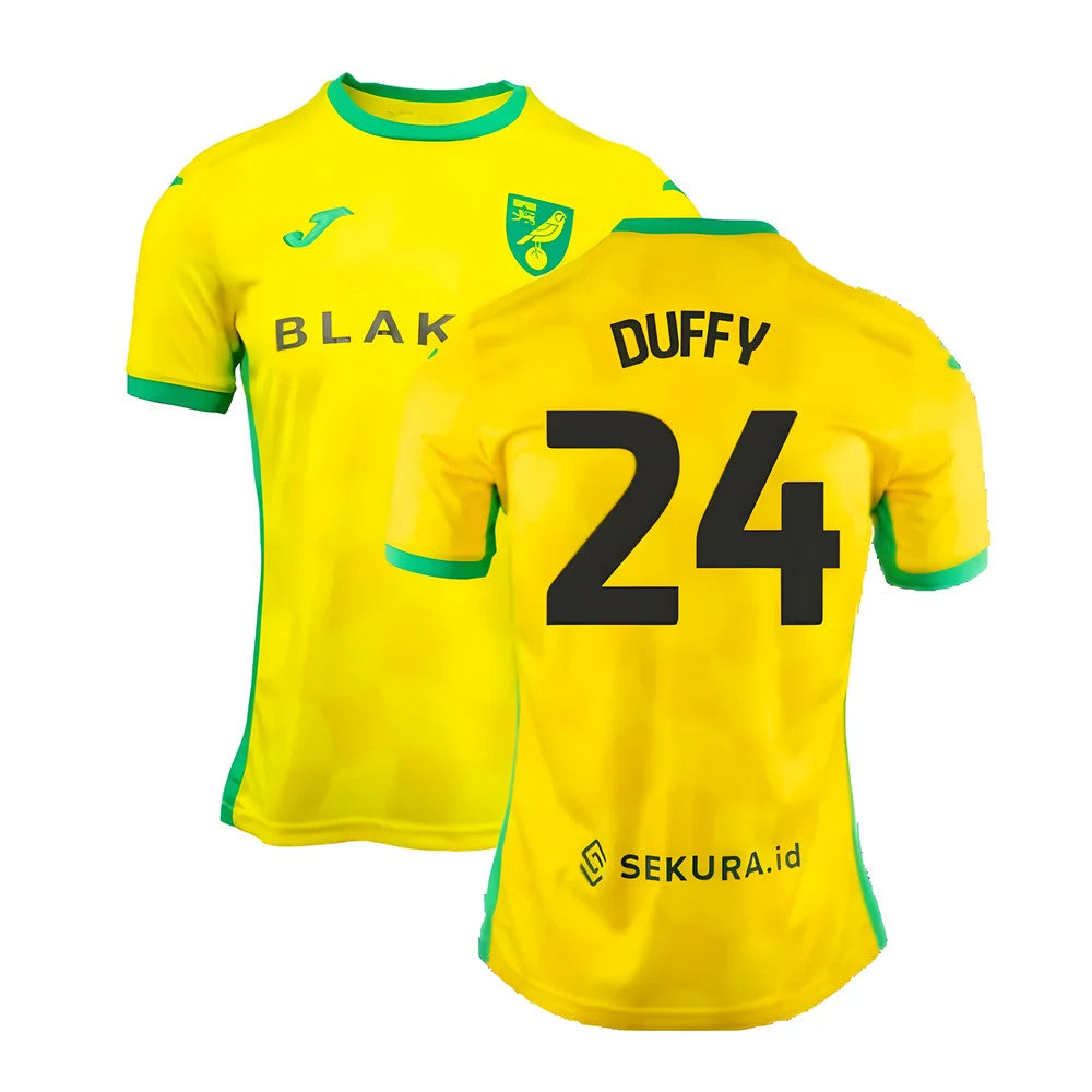 2024-2025 Norwich Home Shirt (Duffy 24)_0