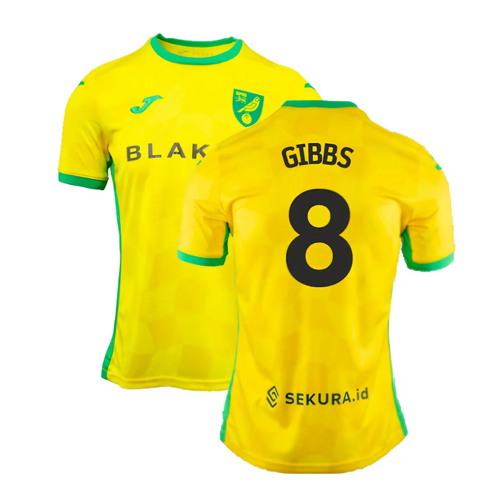 2024-2025 Norwich Home Shirt (Gibbs 8)_0