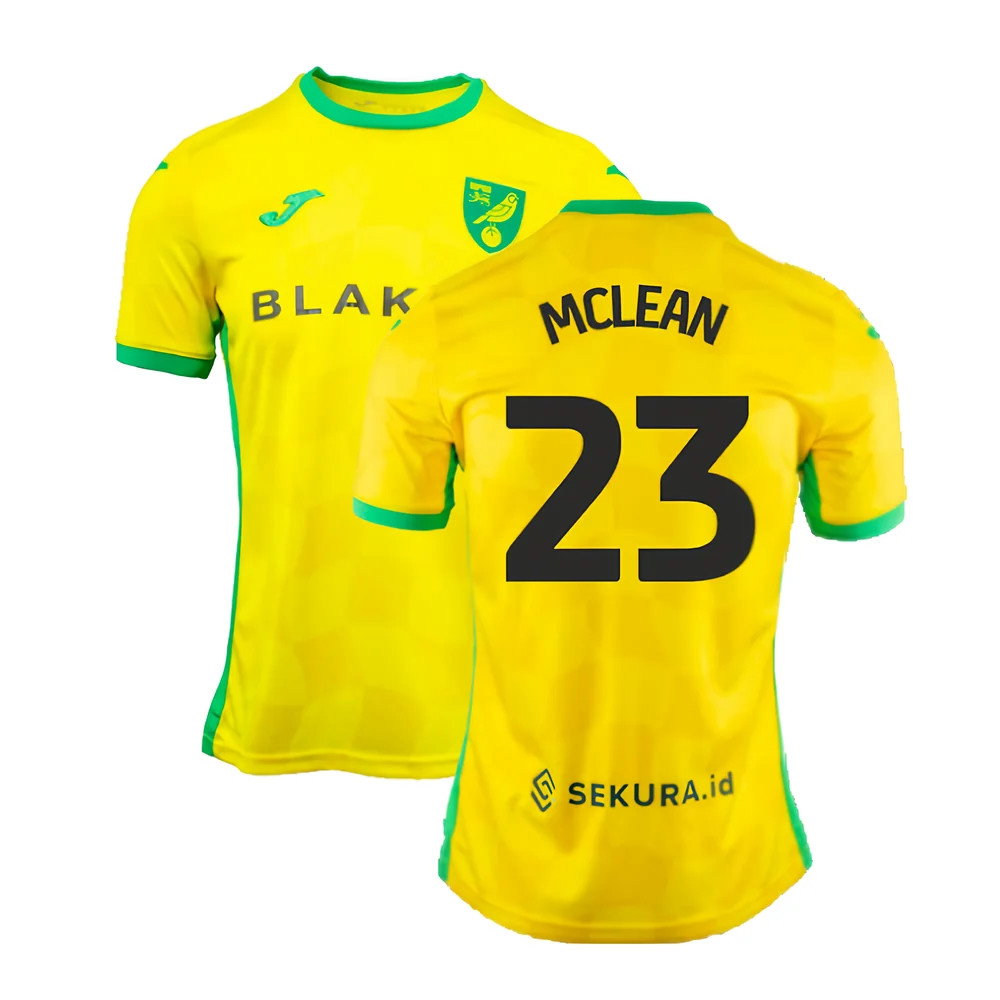 2024-2025 Norwich Home Shirt (McLean 23)_0