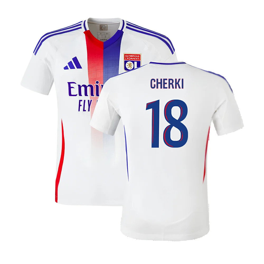 2024-2025 Olympique Lyon Home Shirt (Cherki 18)_0