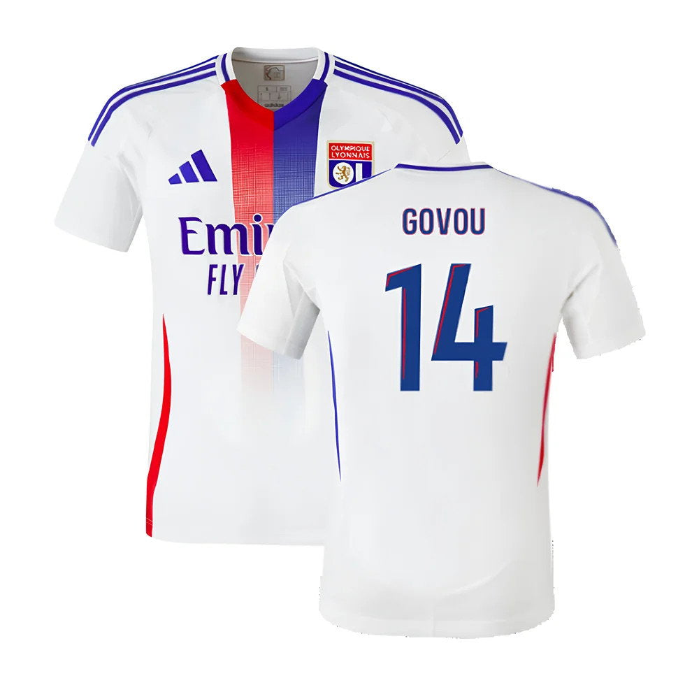 2024-2025 Olympique Lyon Home Shirt (Govou 14)_0