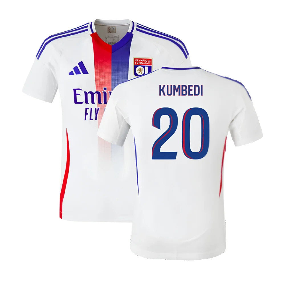 2024-2025 Olympique Lyon Home Shirt (Kumbedi 20)_0