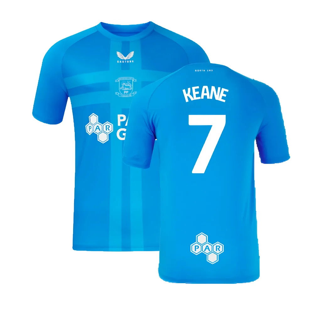 2024-2025 Preston North End Away Shirt (Keane 7)_0