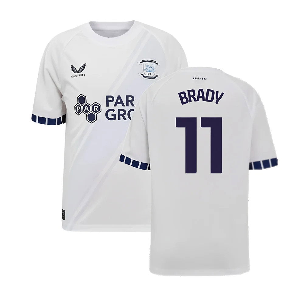 2024-2025 Preston North End Home Shirt (Kids) (Brady 11)_0