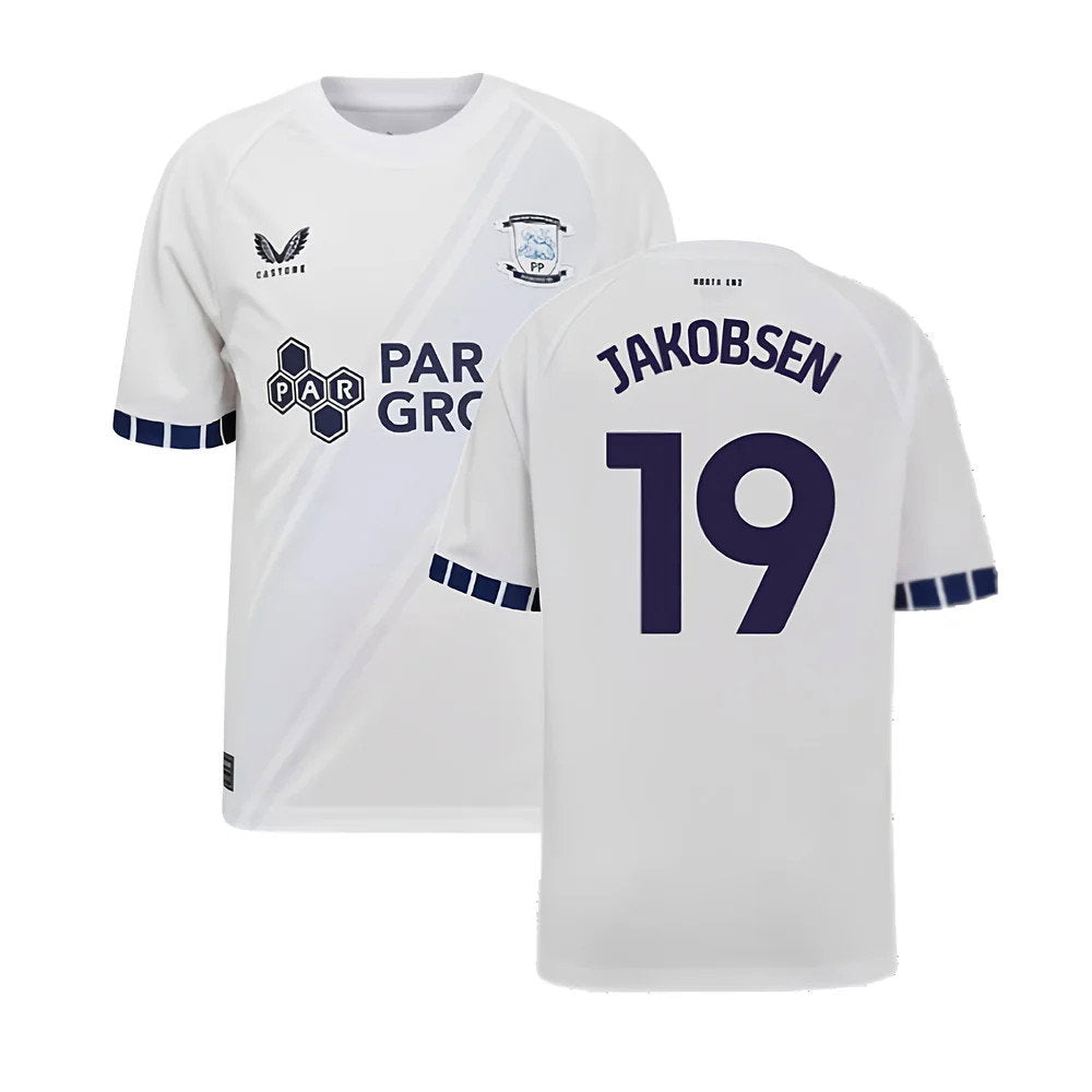 2024-2025 Preston North End Home Shirt (Kids) (Jakobsen 19)_0