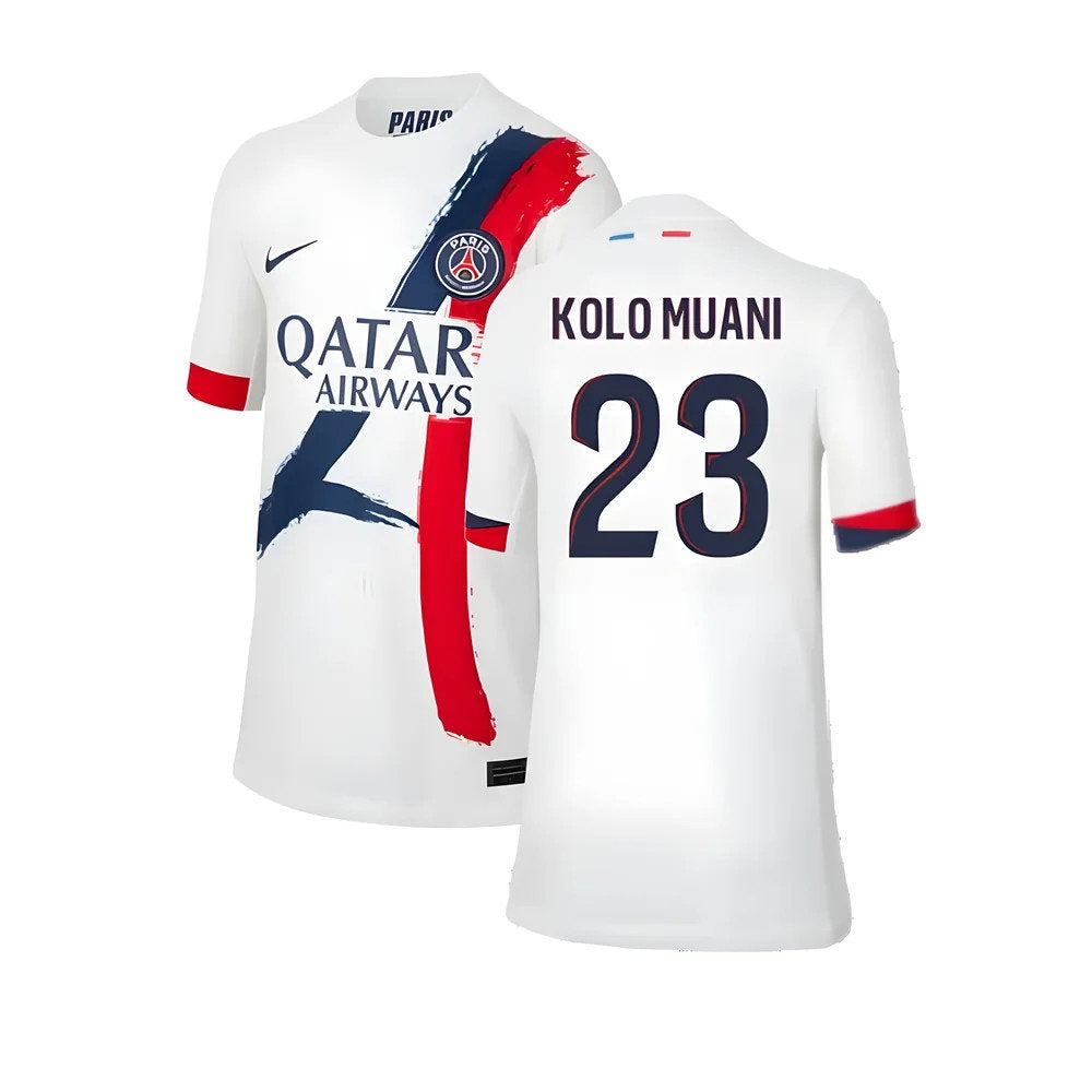 2024-2025 PSG Away Shirt (Kids) (Kolo Muani 23)_0