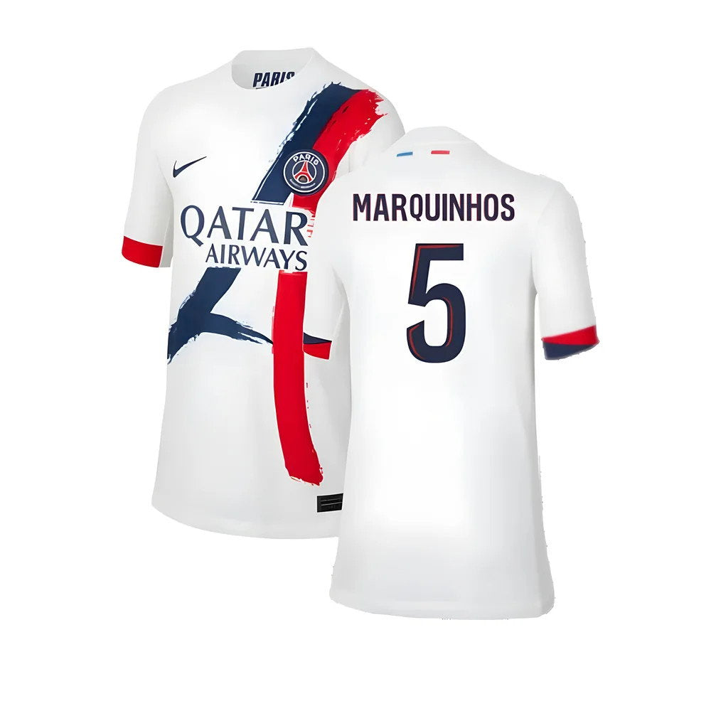 2024-2025 PSG Away Shirt (Kids) (Marquinhos 5)_0