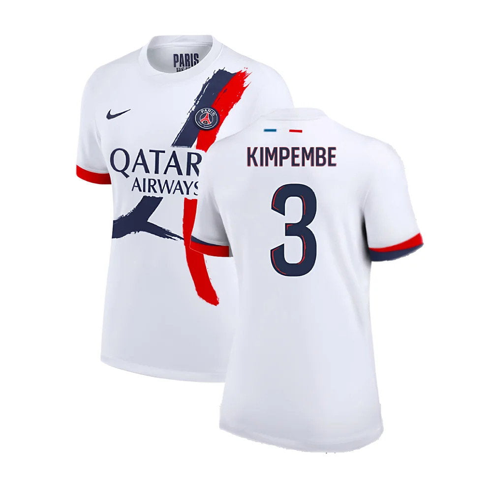 2024-2025 PSG Away Shirt (Womens) (Kimpembe 3)_0