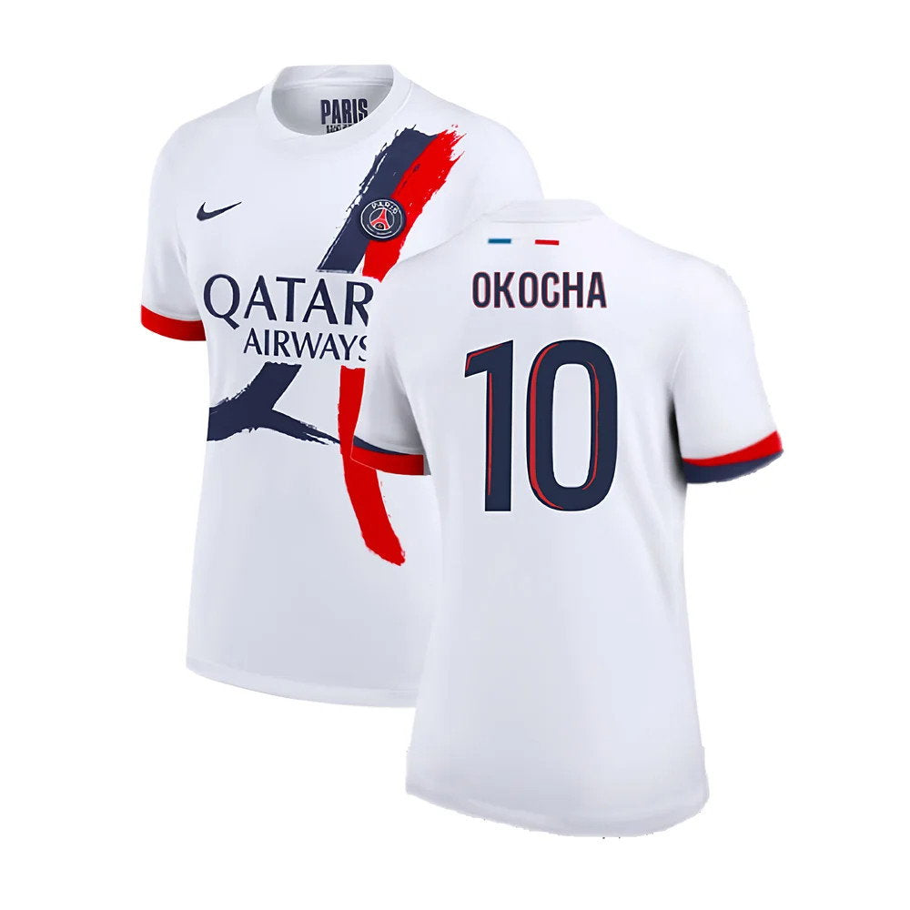 2024-2025 PSG Away Shirt (Womens) (Okocha 10)_0