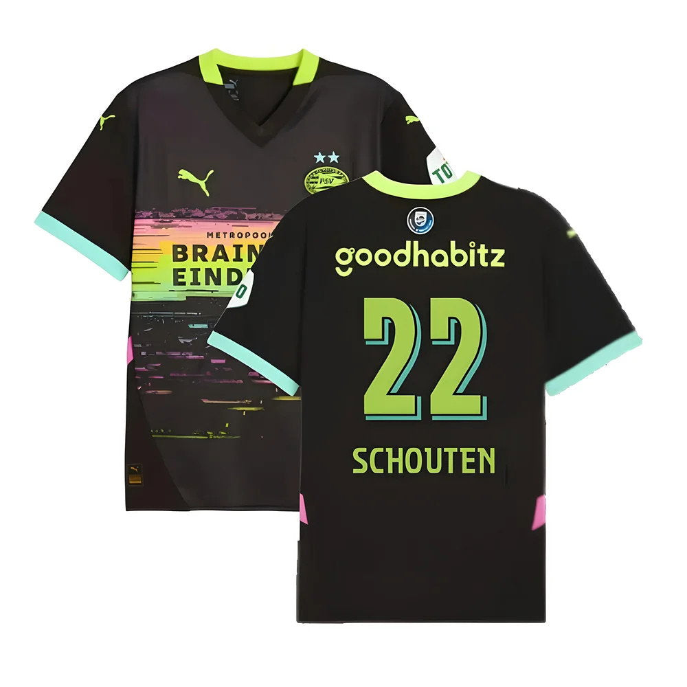 2024-2025 PSV Eindhoven Away Shirt (Schouten 22)_0