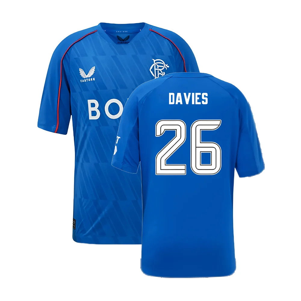 2024-2025 Rangers Home Shirt (Kids) (Davies 26)_0