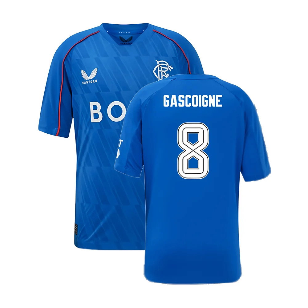 2024-2025 Rangers Home Shirt (Kids) (Gascoigne 8)_0