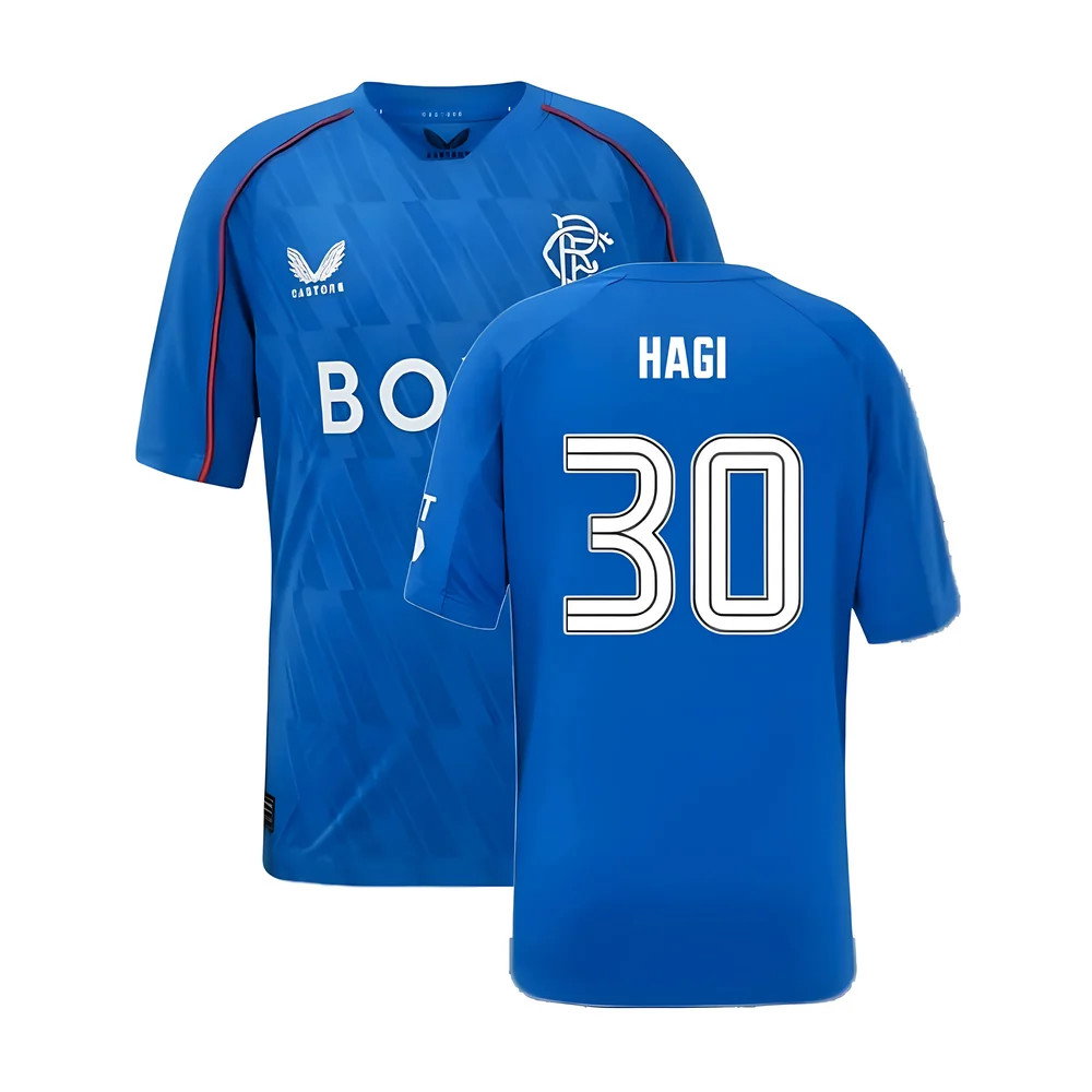 2024-2025 Rangers Home Shirt (Kids) (Hagi 30)_0