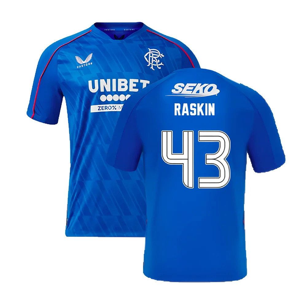 2024-2025 Rangers Home Shirt (Raskin 43)_0