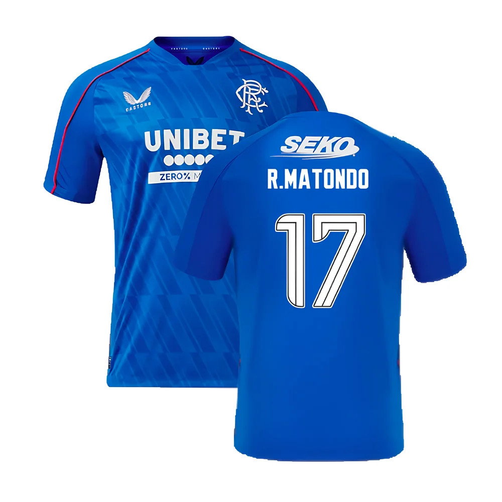 2024-2025 Rangers Home Shirt (R.Matondo 17)_0