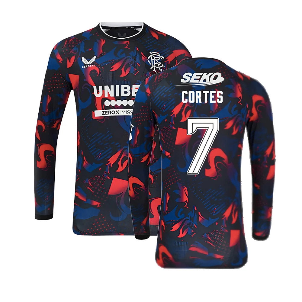 2024-2025 Rangers Long Sleeve Third Shirt (Cortes 7)_0