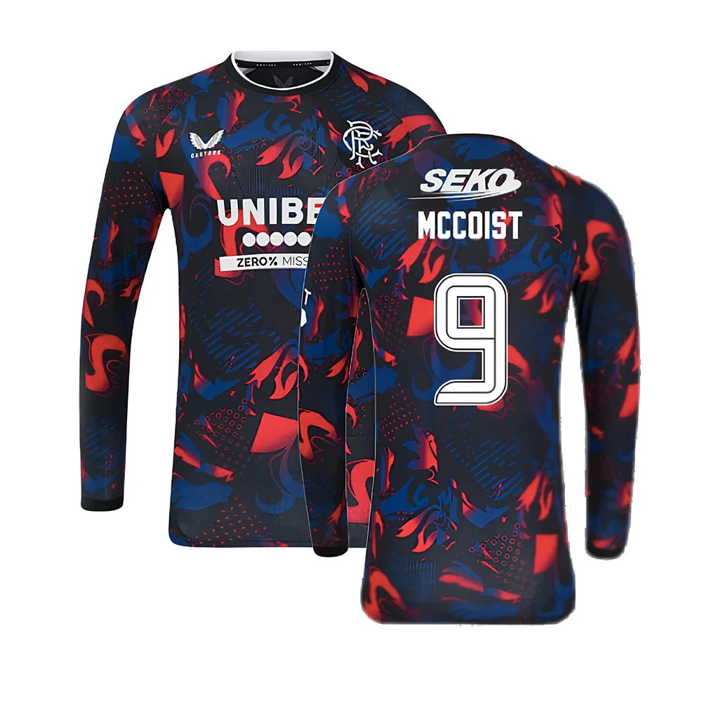 2024-2025 Rangers Long Sleeve Third Shirt (McCoist 9)_0