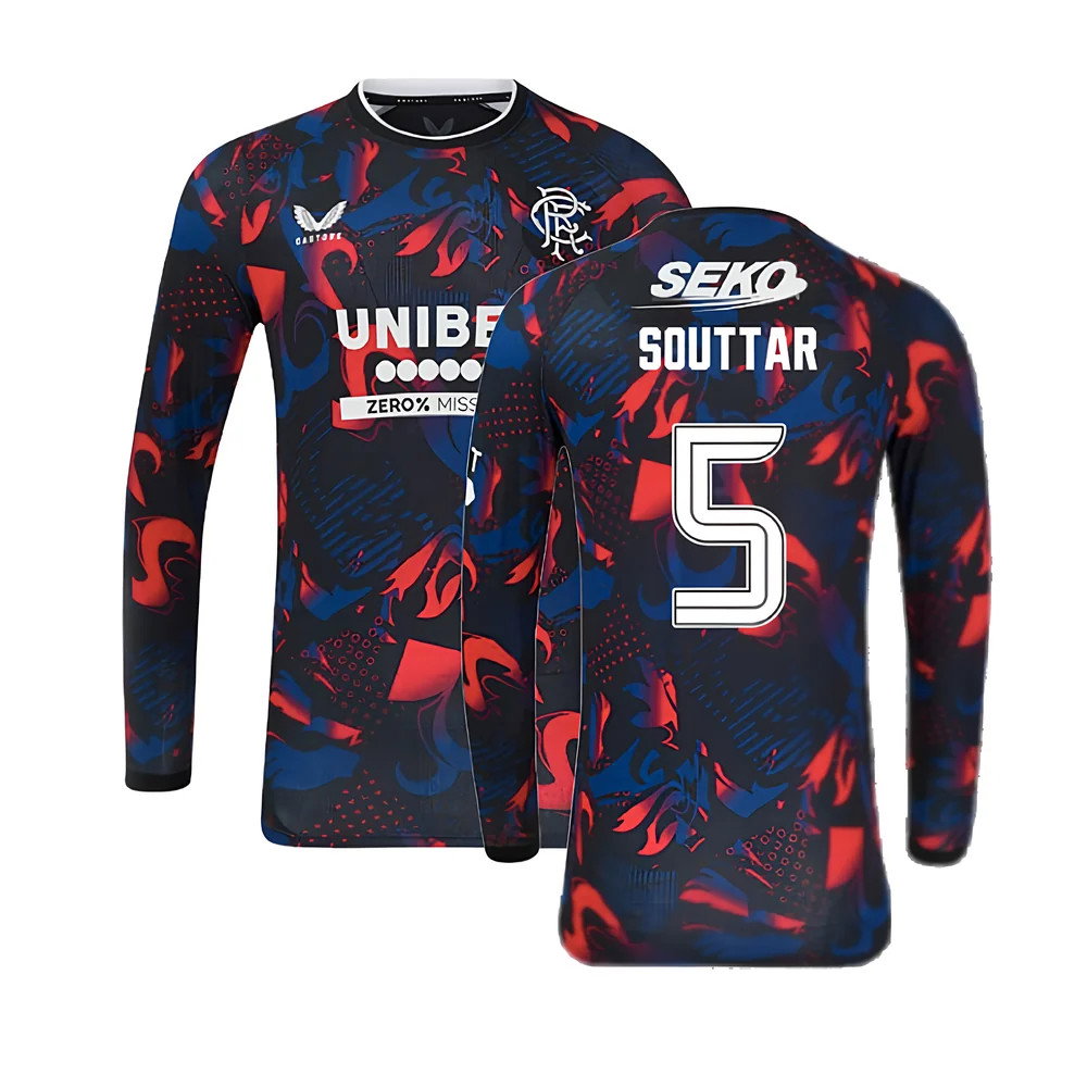 2024-2025 Rangers Long Sleeve Third Shirt (Souttar 5)_0