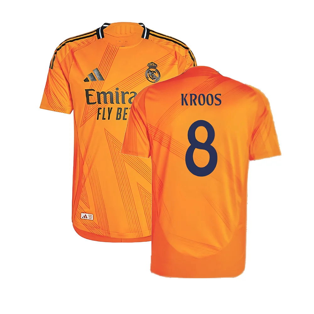 2024-2025 Real Madrid Authentic Away Shirt (Kroos 8)_0