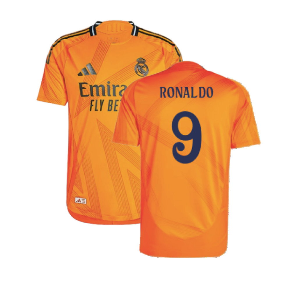 2024-2025 Real Madrid Authentic Away Shirt (Ronaldo 9)_0