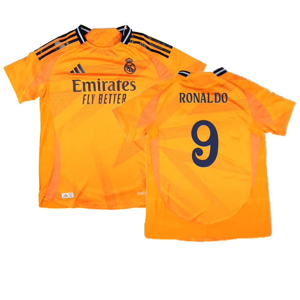 2024-2025 Real Madrid Authentic Away Shirt (Womens) (Ronaldo 9)_0