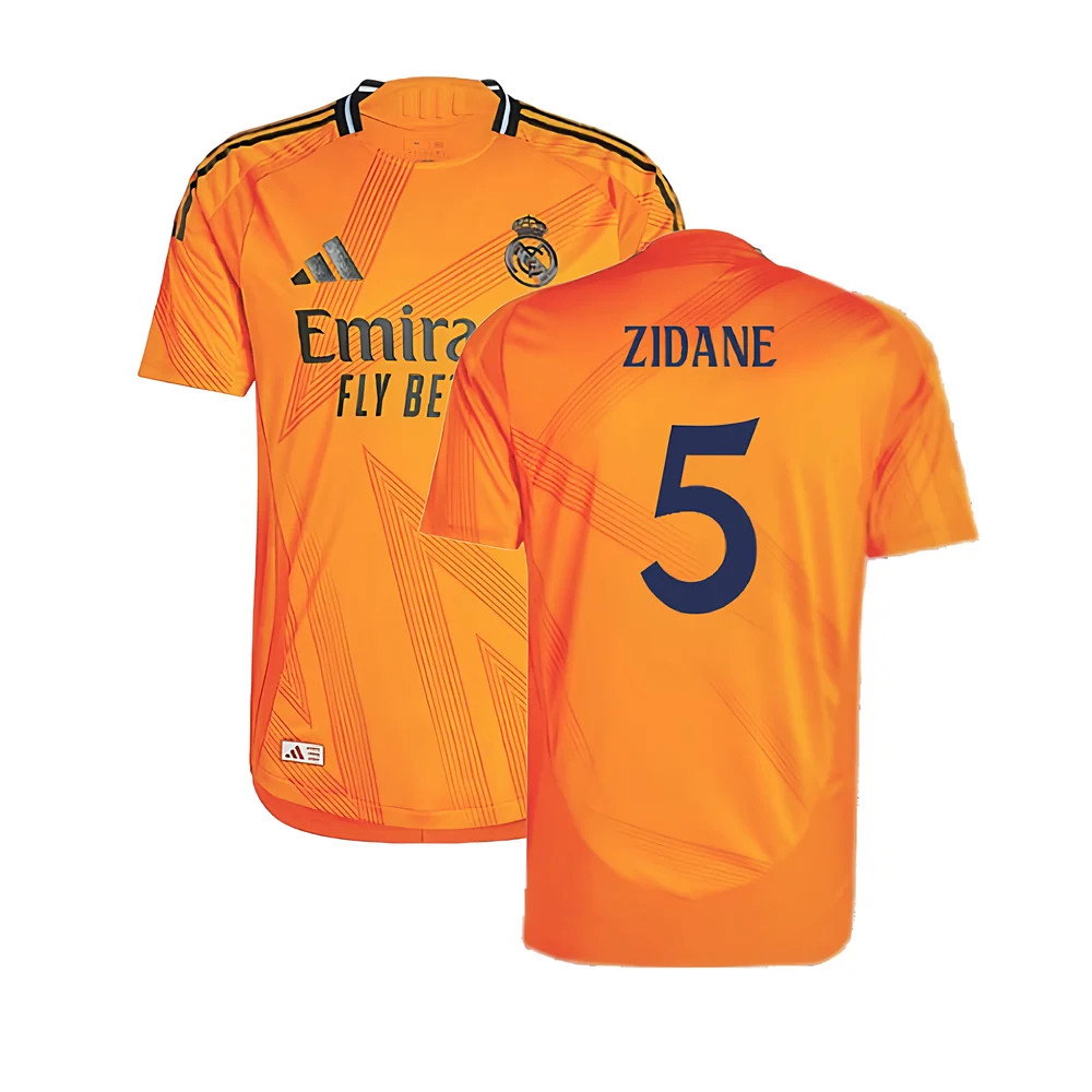 2024-2025 Real Madrid Authentic Away Shirt (Zidane 5)_0