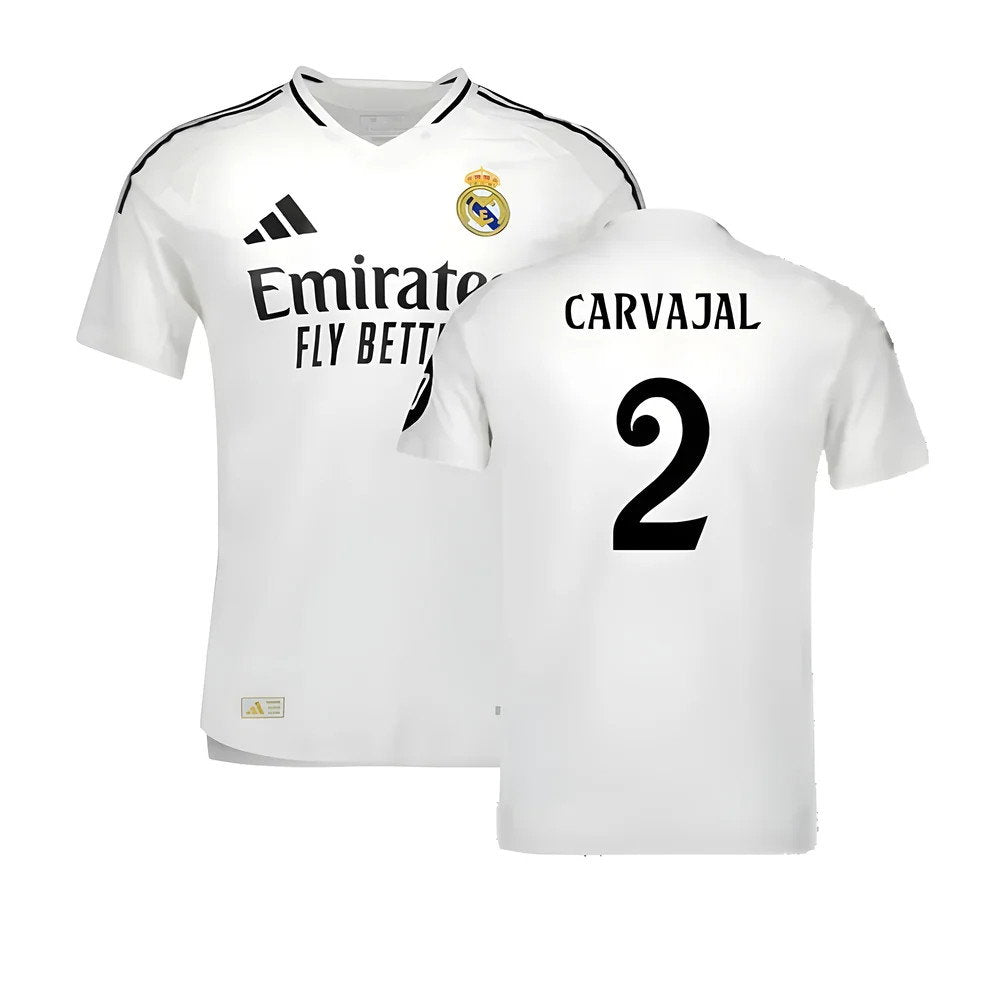 2024-2025 Real Madrid Authentic Home Shirt (Carvajal 2)_0