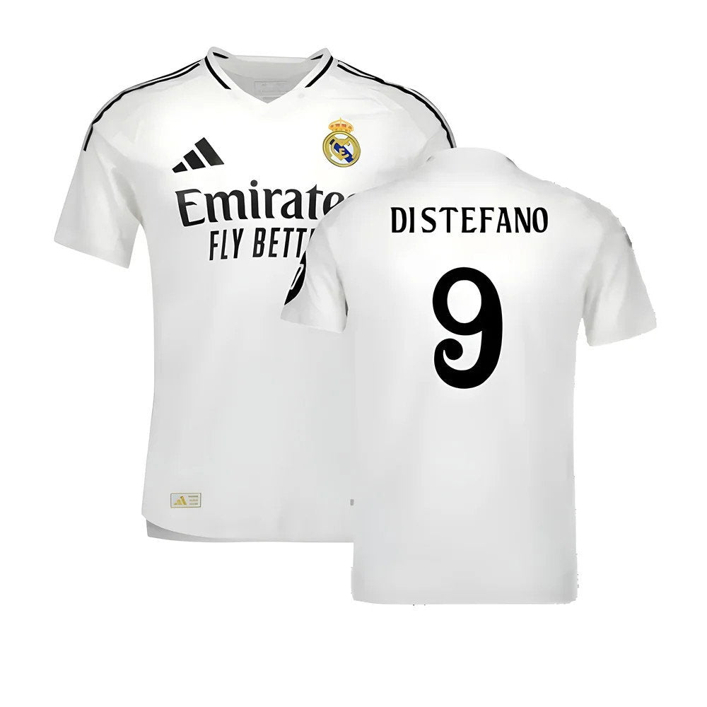 2024-2025 Real Madrid Authentic Home Shirt (Di Stefano 9)_0