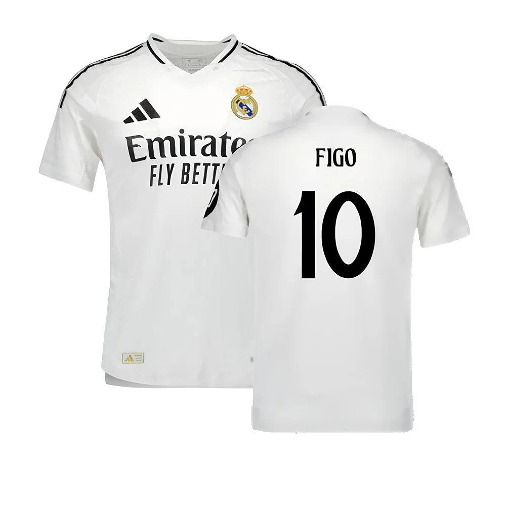 2024-2025 Real Madrid Authentic Home Shirt (Figo 10)_0